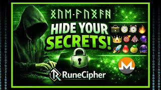 RuneCipher: Hide Encrypted Messages in Emojis & Runes