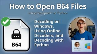 B64 Files: How to Decode and Open Base64 Encoded Files