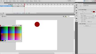Shape Tween using Adobe Flash CS5 - Tutorial 5