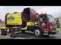 Highland Sanitation Peterbilt Rotopac Garbage Truck