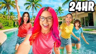 24 HORAS EN LA PISCINA🏖️😭💦| Susy Mouriz
