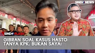 Tanggapan Wapres Gibran usai KPK Tetapkan Hasto sebagai Tersangka Kasus Korupsi | Sindo Flash