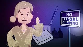 Illegal Dumping Sandman PSA English