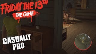 CASUAL PRO | Friday The 13th: The Game Counselor GAMEPLAY