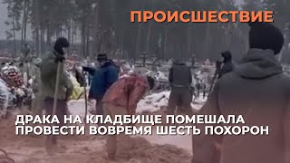 Драка на кладбище помешала провести вовремя шесть похорон