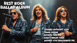 Best Rock Ballad Album | Emotional Slow Rock with Powerful Guitars \u0026 Deep Vocals