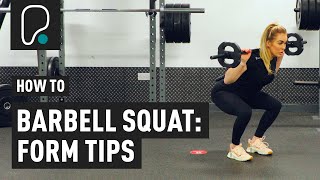 How To Squat With A Barbell Properly
