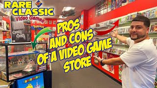 Owning a Video Game Store is not EASY.