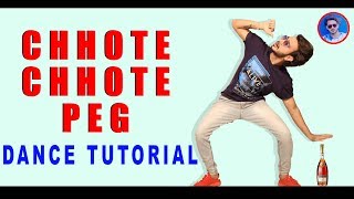 Chhote Chhote Peg Dance Tutorial Step By Step | Vicky Patel Choreography