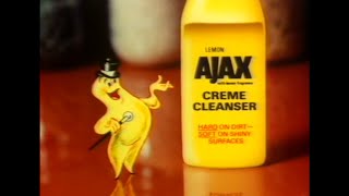 Ajax Creme Cleanser - Raymond Lea Animation Studios Sydney - Australian TV Ad 1970's
