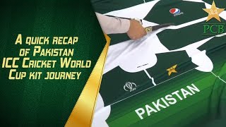 A quick recap of Pakistan ICC Cricket World Cup kit journey