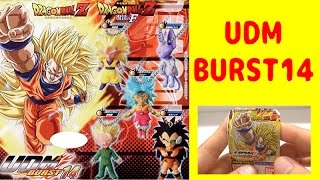 ドラゴンボールZ UDM BURST14 ３回まわしてきました～♪ DRAGONBALLZ