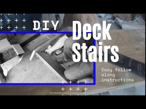 DIY Deck Stairs DIY Deck Stairs