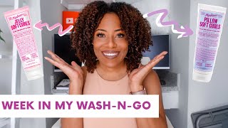 VERSUS| MISS JESSIE'S PILLOW SOFT CURL \u0026 JELLY SOFT| A WEEK IN MY WASH N GO| WHICH IS BETTER?!?!?