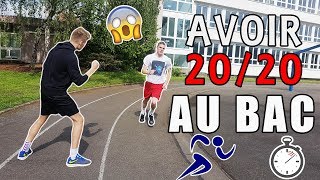 COMMENT AVOIR 20/20 AU BAC DE SPORT ! (AUGMENTER LA VMA) - Ft Kosmith