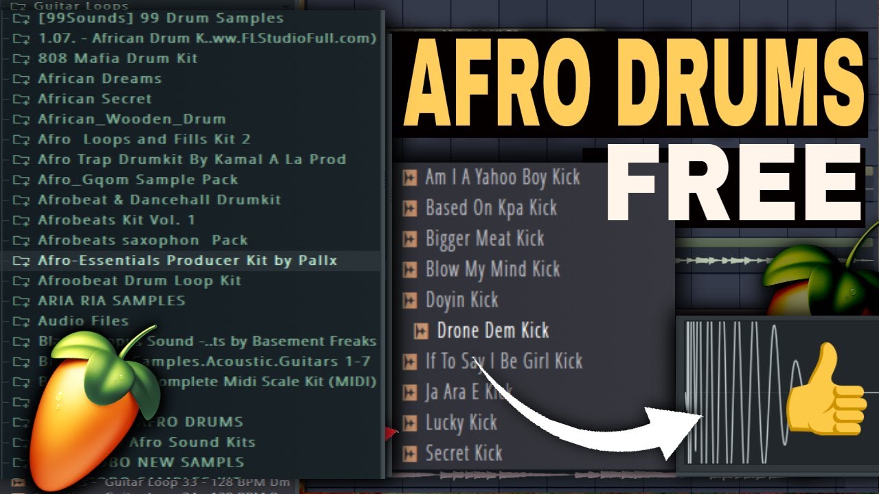 Free Afro Drum Kit | Afrobeat Drum Loops Free Download | African Drums ...