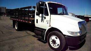 P2140 2002 International 4200 Single Cab VT365 4X2 w/Stake Body