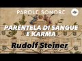 rudolf steiner parentela di sangue e karma parole sonore