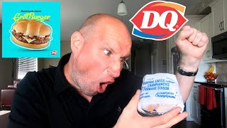 Dairy Queen's Mushroom Swiss Burger!