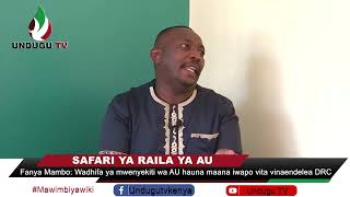 Fanya Mambo : African Union ni kitu bure sana haijawai peleke hata Lollipop DRC