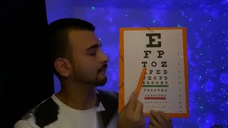 ASMR EXAMEN DES YEUX 👀