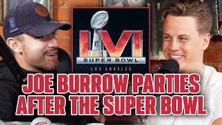 Joe Burrow Partied After Losing The Super Bowl