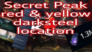 MIR4 SECRET PEAK - RED \u0026 YELLOW DARKSTEEL NODE LOCATIONS | ISAGAD NA ANG PAGMIMINA !!!