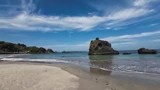 伊豆のビーチを巡る　田牛海水浴場　Touring the beaches of Izu　Toji Beach