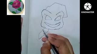 How to draw Oogie Boogie