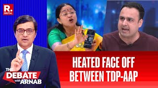 Heated Debate Between TDP’s Jyotsna Tirunagari vs AAP’s Anmol Pawar  Over Dr Ambedkar