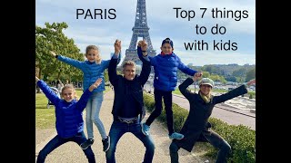 Top 7 things to do in Paris | With kids | Fun sightseeing and activities