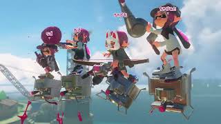 連続ゲーム小説【スプラトゥーン3】1252話、ナワバリバトル ステージ：チョウザメ造船、ネギトロ炭鉱。ランク 172