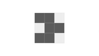 Every Possible Combination Of A Binary 3×3 Grid