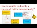 Excel VBA - Auto enable or disable command button on userform