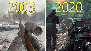 Evolution of Call of Duty Games 2003-2020