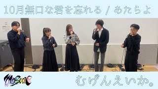 10月無口な君を忘れる / あたらよ　by むげんえいか。　in コスモス祭2024