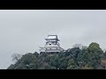 大雪後の犬山城