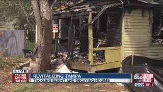 Home demolition underway to revitalize Tampa city