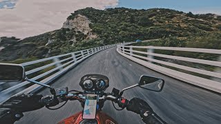 Dramatically Scenic Ride to a Light House【Honda Hornet 250】