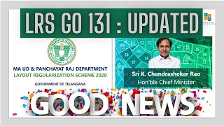 GO 131 Amendments or Updates - New LRS Scheme in Telangana 2020