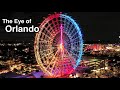 Orlando Skyline at Night 4K - The Eye of Orlando - International Dr. Orlando, FL