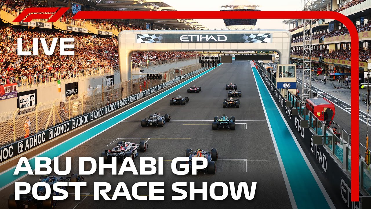 F1 LIVE: Abu Dhabi Grand Prix Post Race Show - YouTube