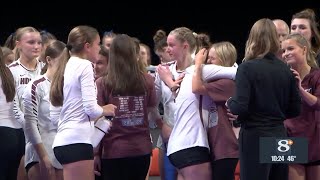 Holmen volleyball falls short to Divine Savior Holy Angels in the state quarterfinals