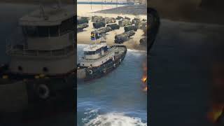 1200 Russian Cargo Ships 50 War Vehicles Destroyed By 8 Ukranian MiG29 jets #viral #shorts #trending