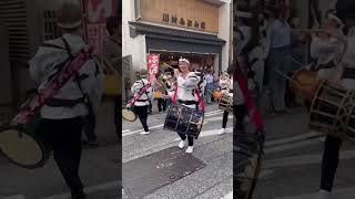 【成田太鼓祭】【千鼓万礼パレード】【下総之國津久太鼓】土曜日のステージ演奏が雨で中止になった分、楽しんじゃいました！#下総之國津久太鼓#野田市#千葉県#和太鼓#成田太鼓祭#千鼓万礼パレード#桶太鼓