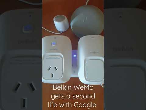 The Belkin WeMo sensor can now trigger Google Routines. #Google