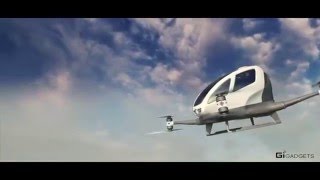 Ehang 184 drone | CES | 2016 | Car |