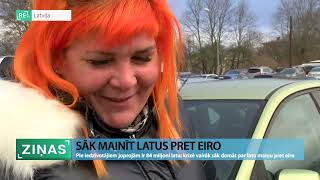 ReTV: Krīzē vairāk sāk domāt par latu nomaiņu par eiro