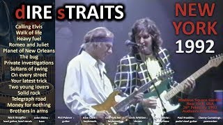 [60 fps] Dire Straits - 1992 - LIVE in New York [60 fps]