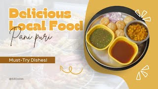 Homemade Pani Puri Recipe | Street Style Golgappa with Flavored Water with meeta